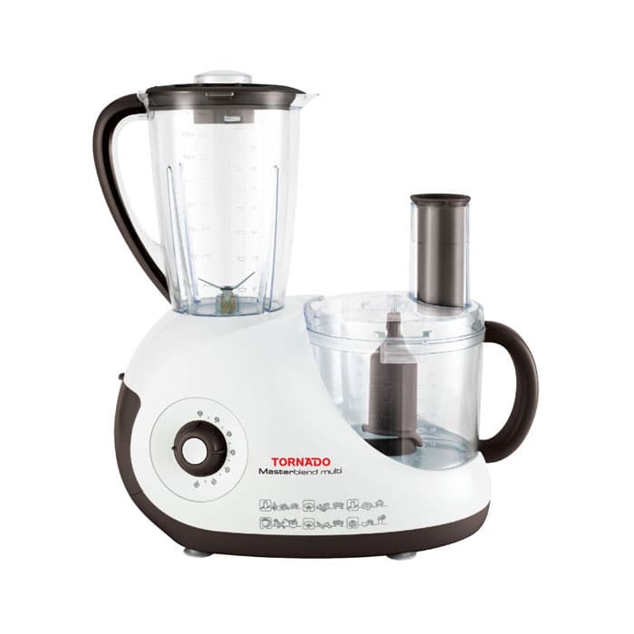 Tornado Food Processor 1.5 Liter - 750 Watt - White *Brown - FP-9300GL