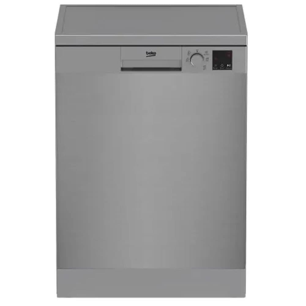 Beko Digital Dishwasher 13 Person - Settings 5 Programs - Silver - DVN05322ST