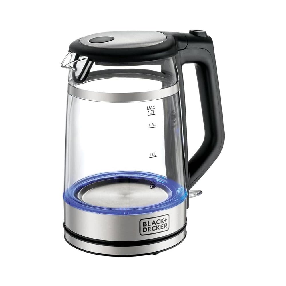 Black &amp; Decker Glass Kettle 1.7L Double Wall - 2200 W - GK220-B5