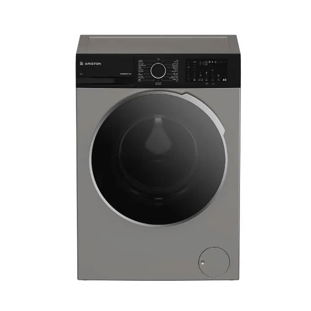 Ariston Washing Machine 8 KG Front Load - Inverter Motor - Grey - WFST8GWHR