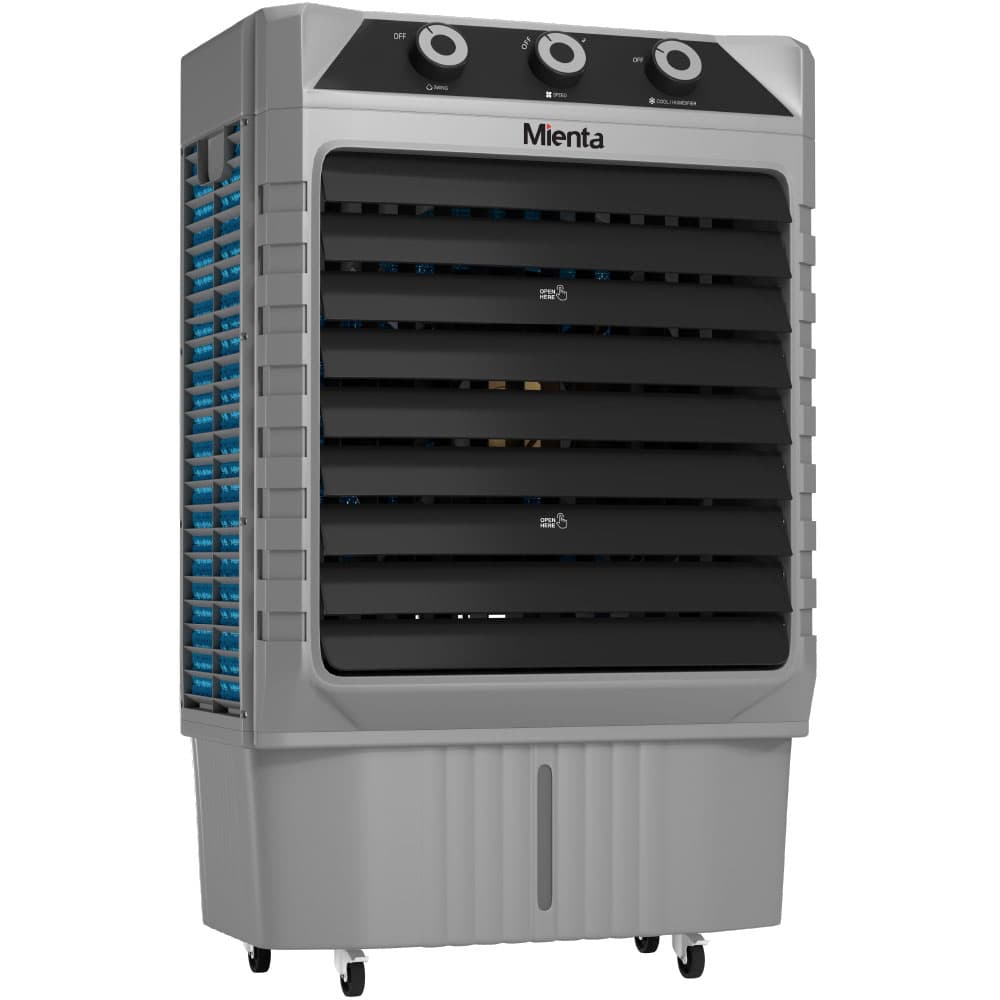 Mienta Air Cooler 75 Liter - 3 Speeds 2 Tanks - Black*Grey - AC49438A