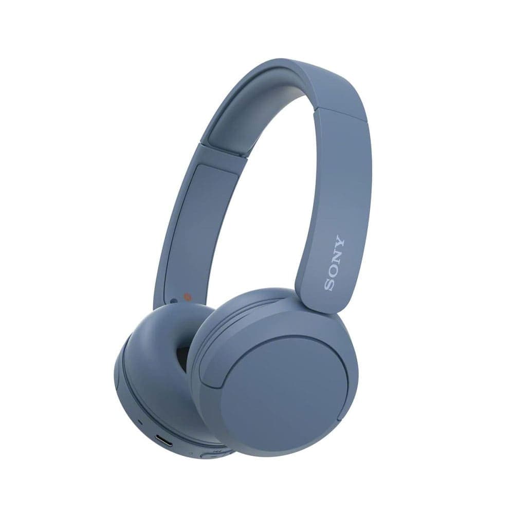 Sony WH-CH520 Wireless Bluetooth On-Ear with Mic for Phone Call - Blue
