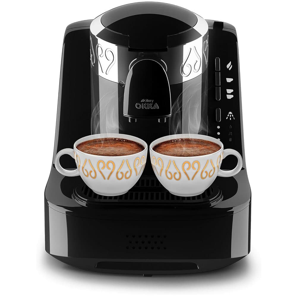 Arzum Okka Turkish Coffee Machine 1000 Watt - Black*Chrome - OK002 / 51705