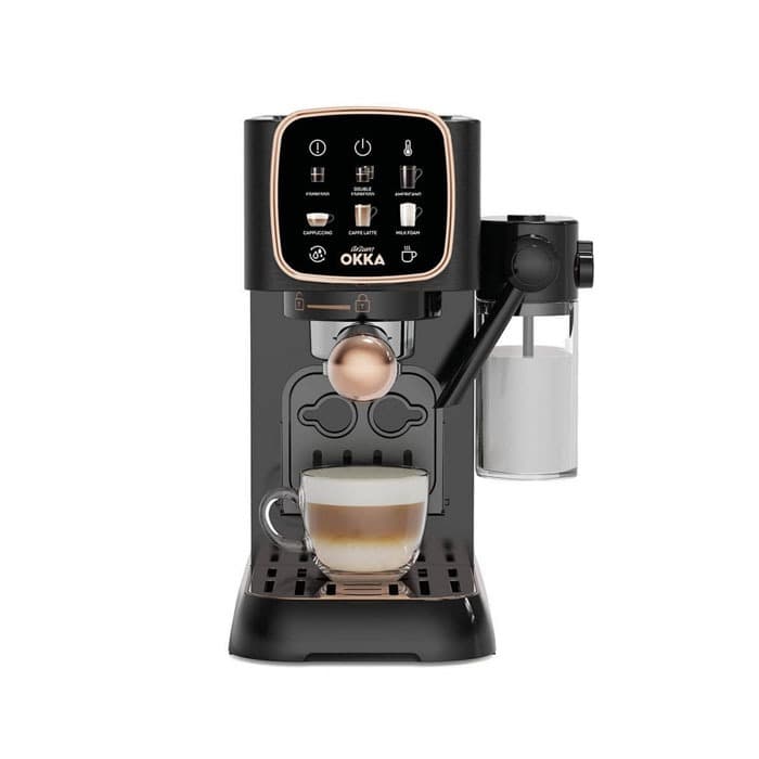 Arzum Okka Solo M Semi-Automatic Espresso Machine - OK0032/400 - Black*Copper 