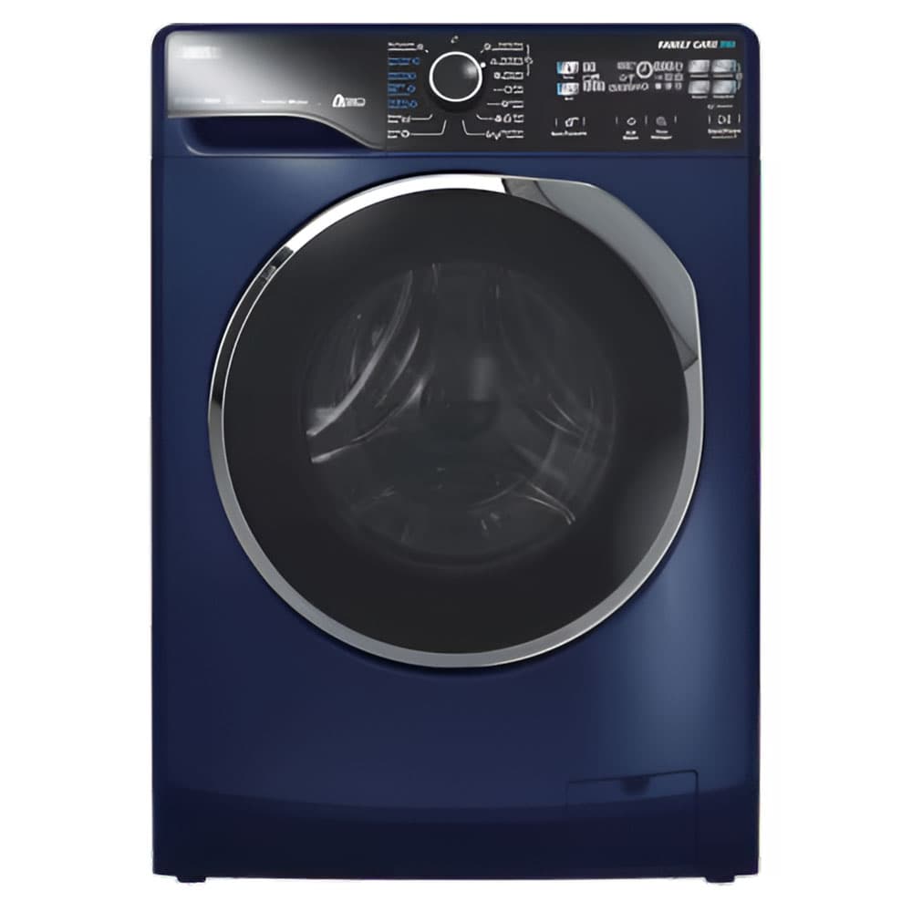 Zanussi Washing Machine Special Edition - 8KG 1200 RPM Inverter - ZWF8221ML7 - Midnight Blue with Black Door and Chrome Ring