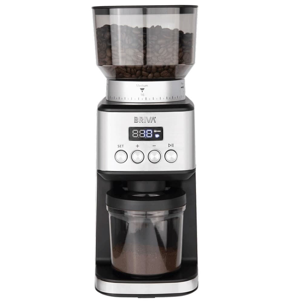 بريفا مطحنة القهوة ماستر - فضى - موديل 87878