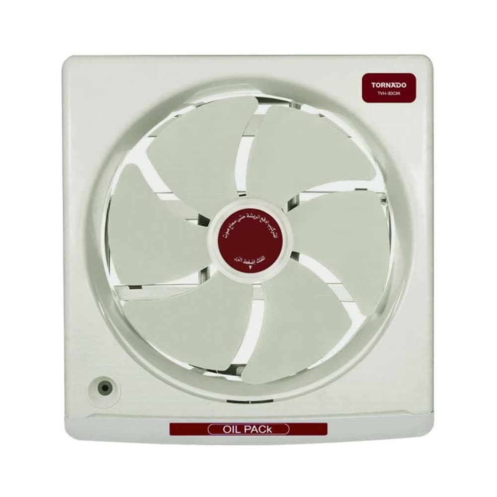 Tornado Kitchen Ventilating Fan 30 cm - Oil Drawer - Creamy - TVH-30CM