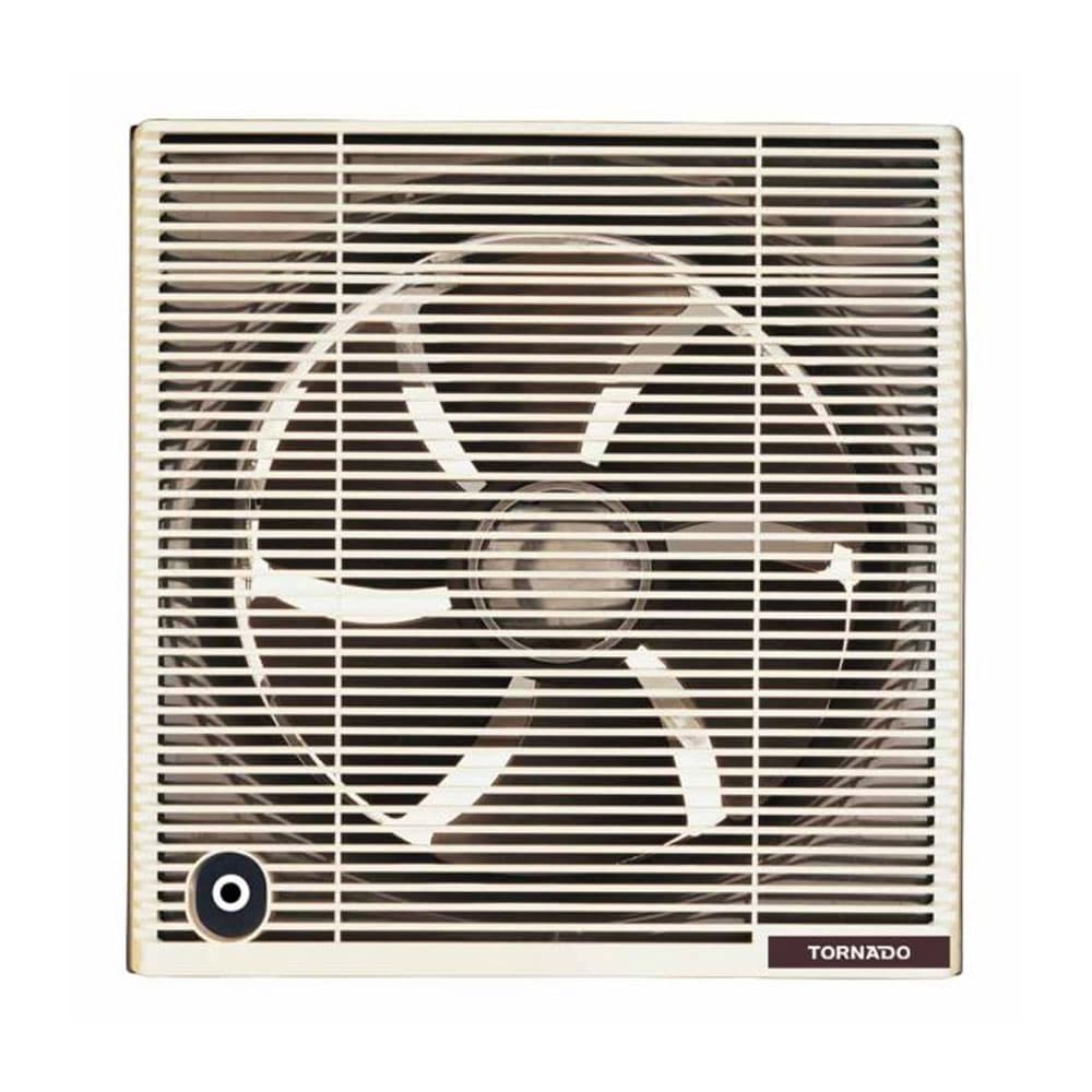 Tornado Bathroom Ventilating Fan 30 CM Privacy Grid - Creamy - TVS-30CM