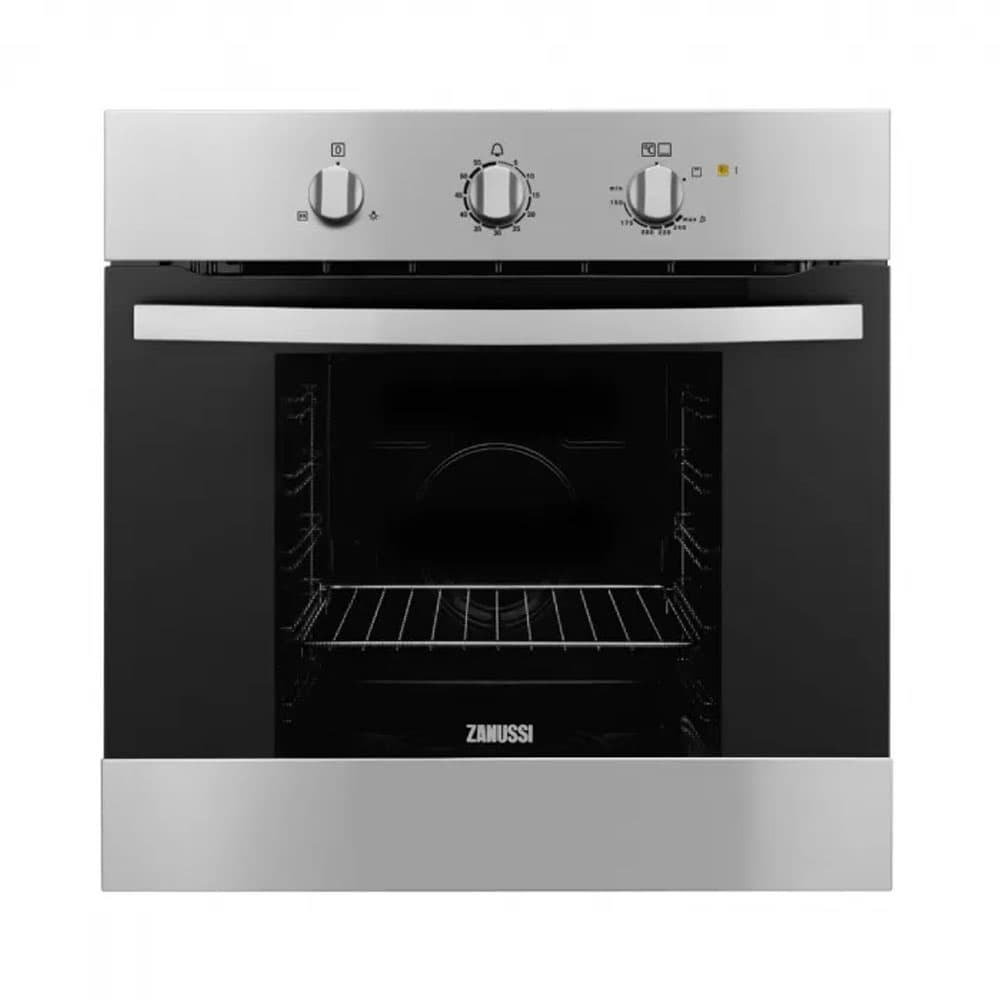 Zanussi Cooker Oven Built In 60 Cm - Oven + Grill Safety - Full Gas Mechanical Control - Stainless Steel - ZQENG1X1 - 3301