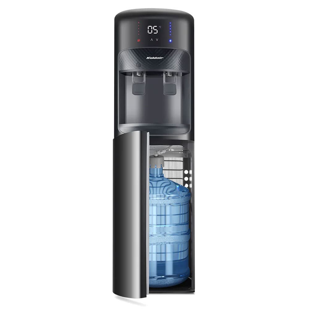 كولدير مبرد مياه تحميل سفلى 2 حنفية - اسود - BL Black/KWDB Type A ( Digital Screen )