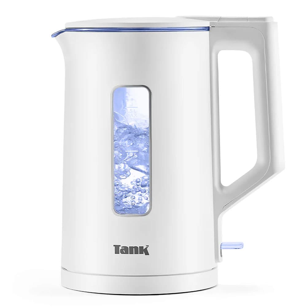 Tank Kettle Capacity 1.5 L Safe Touch -Gl 1500 W - White With Silver Frame - Dg-2338  