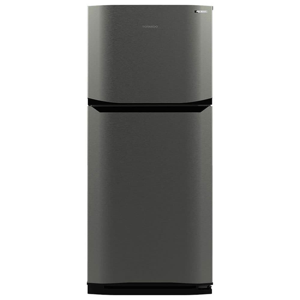 تورنيدو ثلاجة سعة 355 لتر انفرتر نو فروست - ستانلس ستيل غامق - RF-40FTV-DST