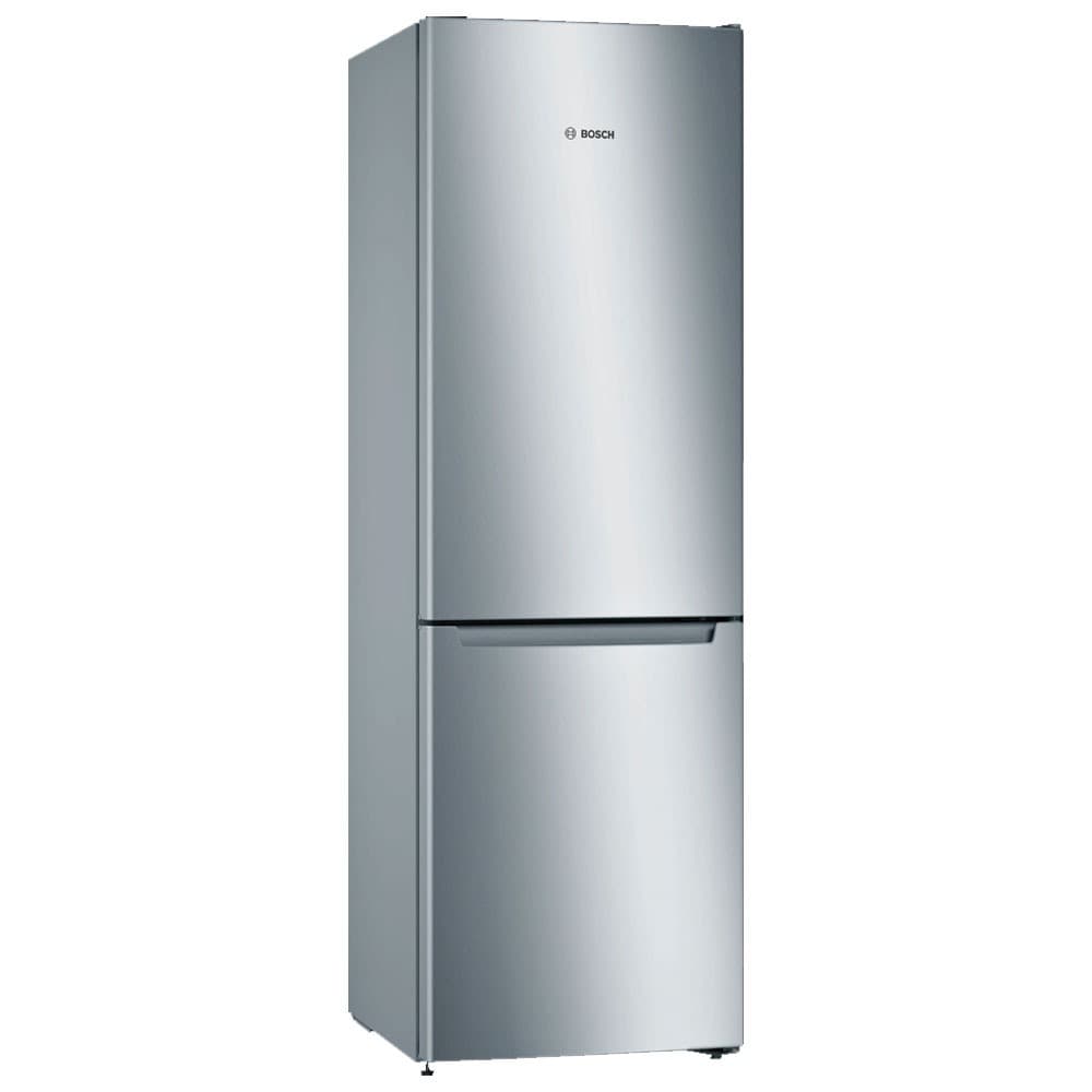 Bosch Refrigerator 302 Liters Serie 2 No Frost Freestanding - Stainless Steel - KGN36NL30U