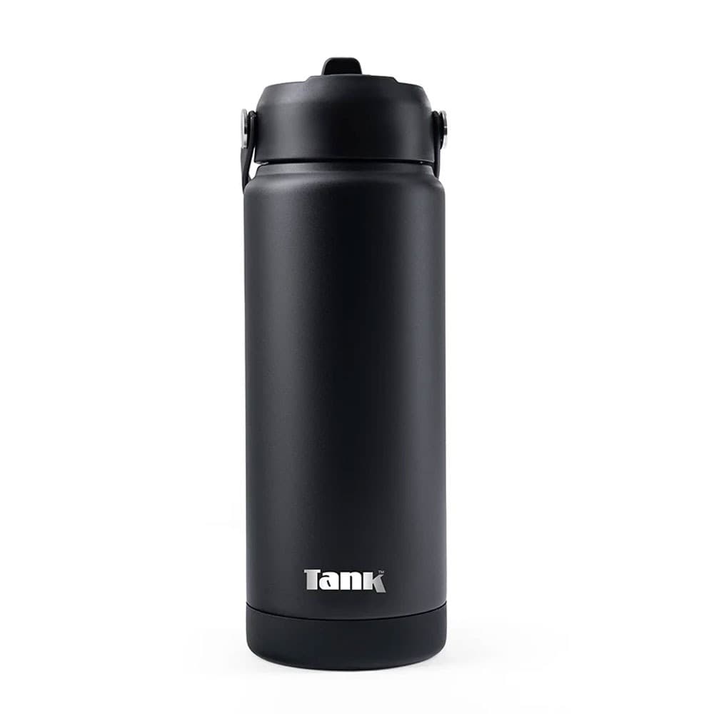 Tank Move Stainless Steel Bottle BPA-free Thermally Insulated - leak-proof Capacity 750 Ml - Black