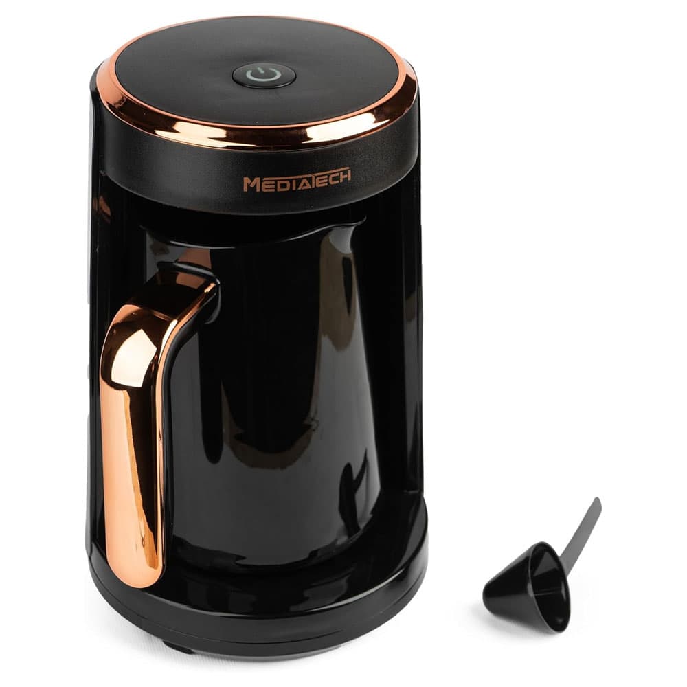 Media Tech Turkish Coffee Machine 300 Ml 450 Watt - "TURKA" - Black - MT-CM106T