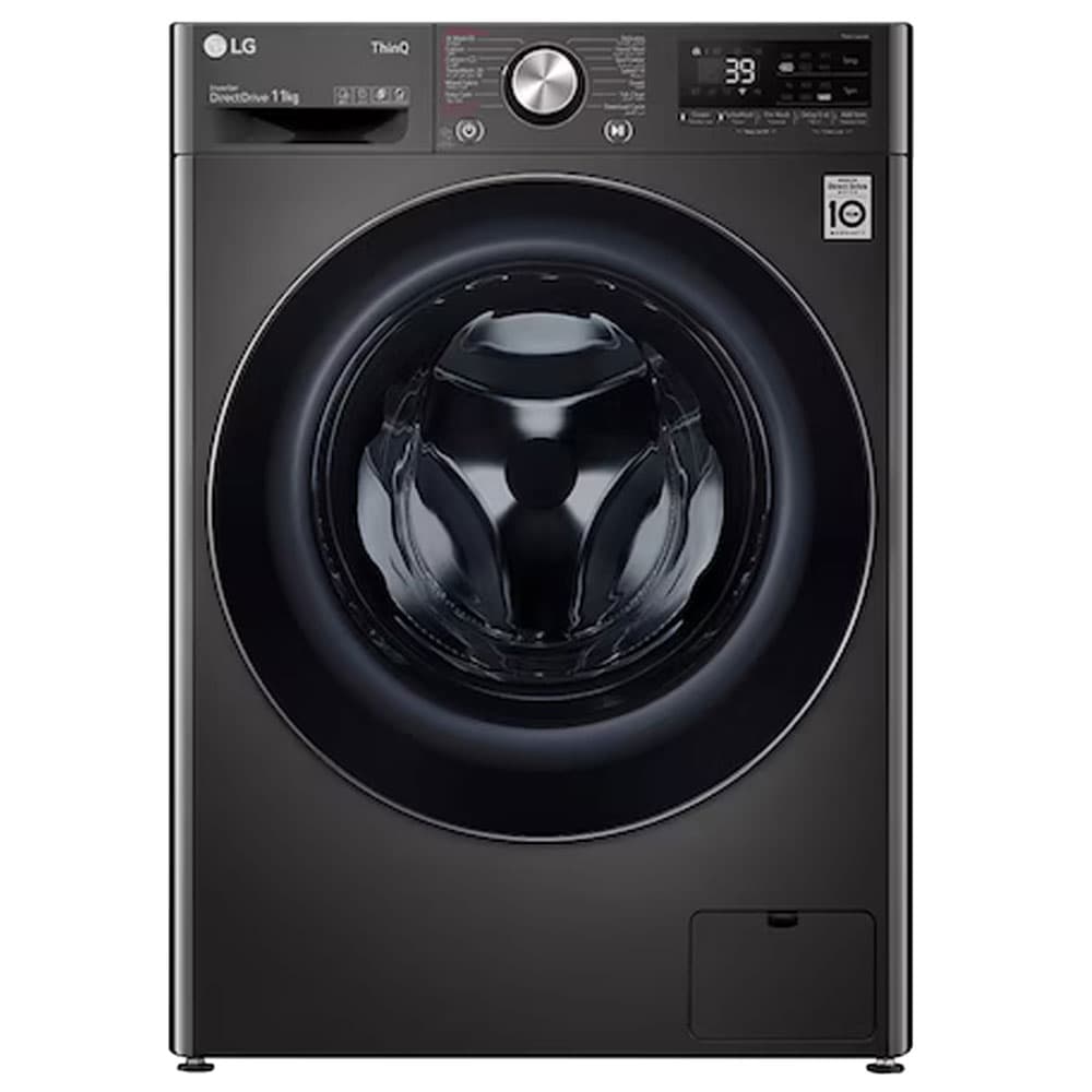 LG Washing Machine 11 kg Viv ace Front Load AI  Direct Drive Technology - Black - F4Y9EWG2ZV