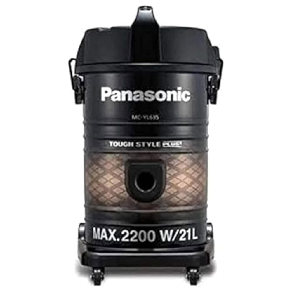 Panasonic Drum Vacuum Cleaner 2200 Watt - 21 Liter - Black - MC-YL635