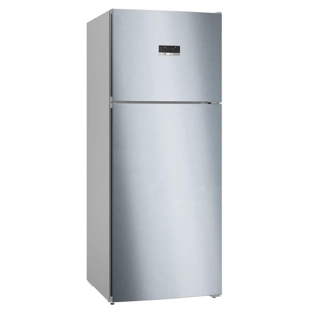 Bosch Series 4 No Frost Top Freezer Refrigerator 542 Liter - Silver - KDN76XI3E9