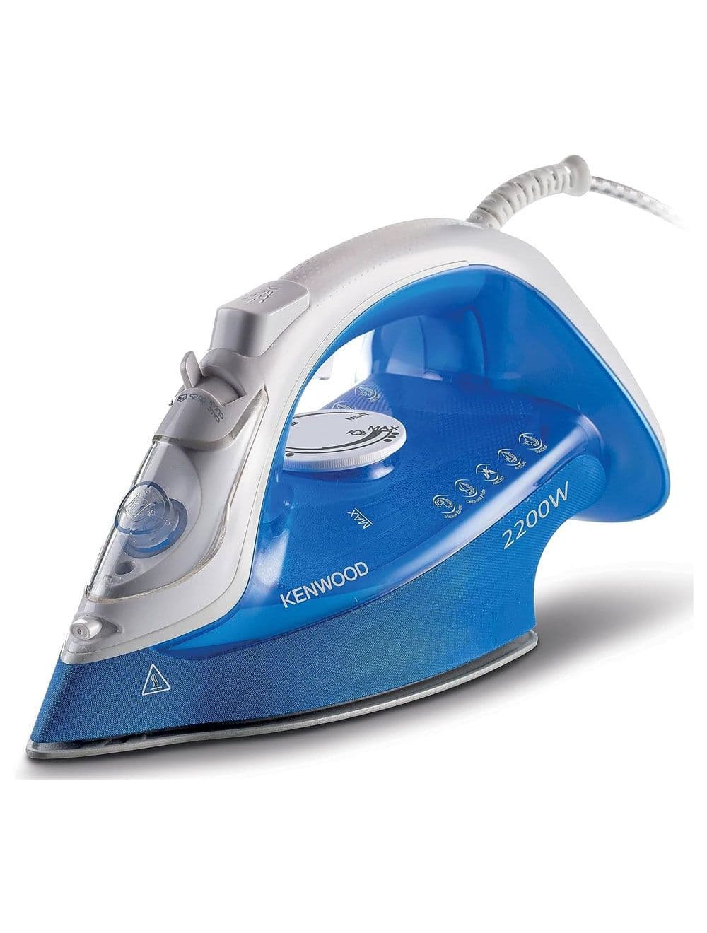 Kenwood Steam Iron 2200 Watt - White*Blue - STP60.000WB