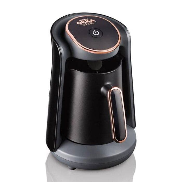 أرزوم أوكا Minio ماكينة قهوة تركي 480 وات - أسود * ذهبي - موديل OK004 / 53655