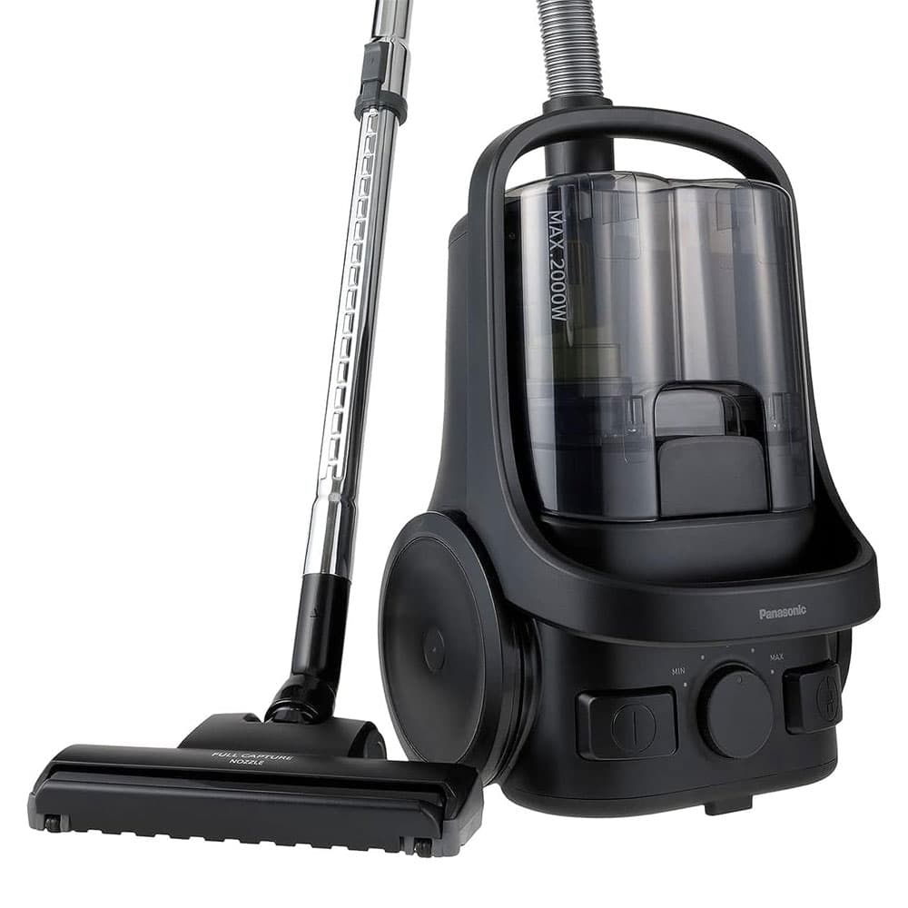 Panasonic Bugless Canister Vacuum Cleaner 2.2 Liter 2000 Watt - Black - MC-CL605K349
