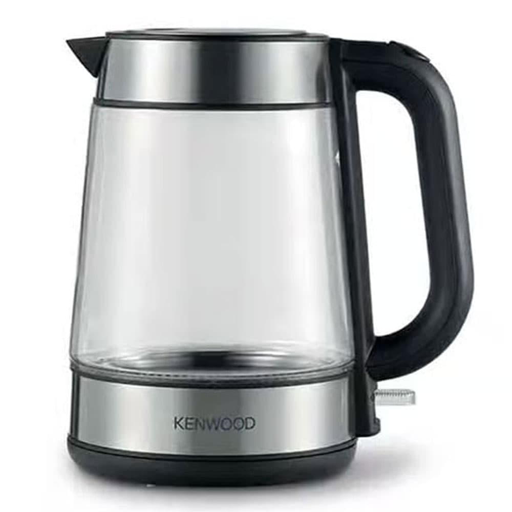 Kenwood Electric Glass Kettle, 1.7Liter - 2200 Watt - Black *Silver - ZJG08.000CL