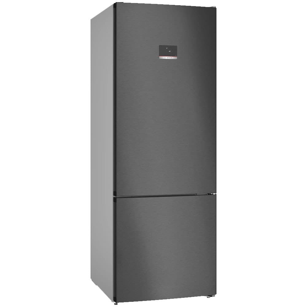 Bosch Refrigerator 505 Liter Combi Digital 2 Doors - Black - KGN56CX30U