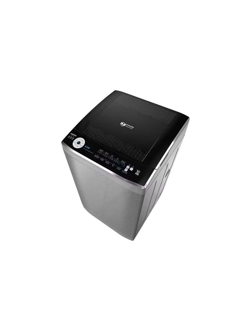 Tornado Washing Machine 13Kg Top Loading Pump - Silver - TWE-TLN13RSL