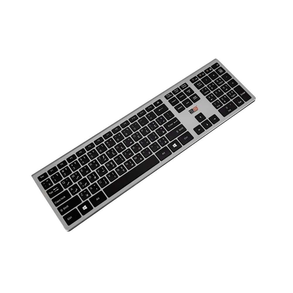 2B (KB306) Business Series Wireless Keyboard and Mouse Combo - Dark Gray*Black