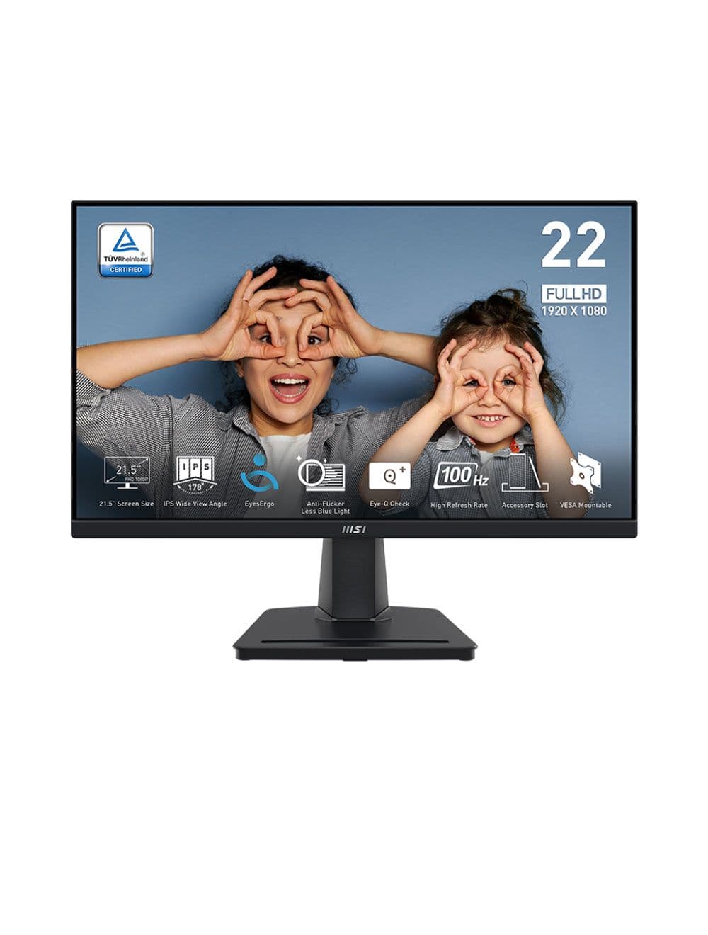 MSI 22" FHD Monitor IPS 100 Hz - PRO MP225