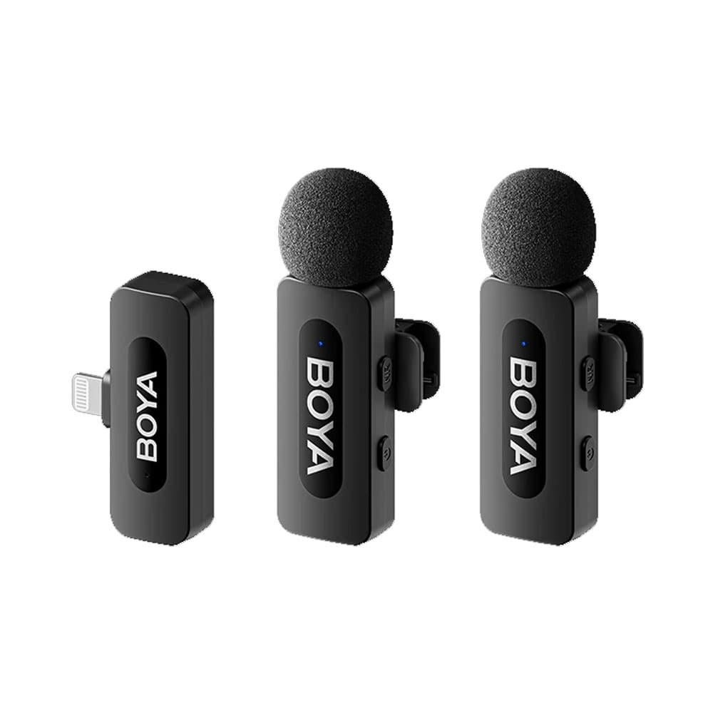 Boya BY-V2 Double Lightning Microphone - Black