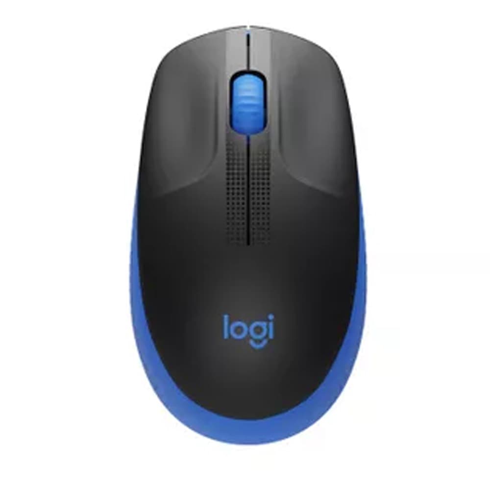 Logitech M190 Full-Size Wireless Mouse 2.4Ghz - Emea - Blue