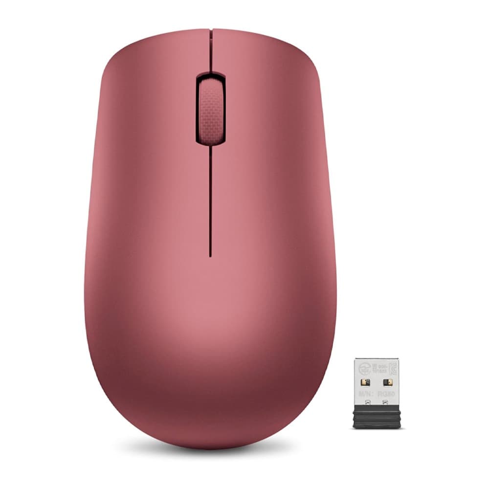 Lenovo 530 Wireless Mouse - Cherry Red