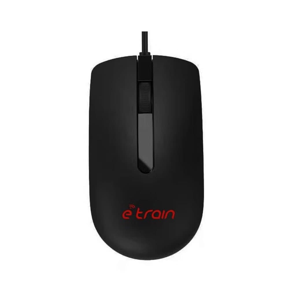 E-train (MO771) Wired Mouse - Black