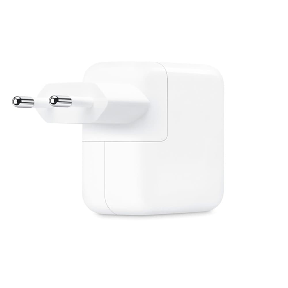 Apple 35W Dual USB-C Port Power Adapter - White