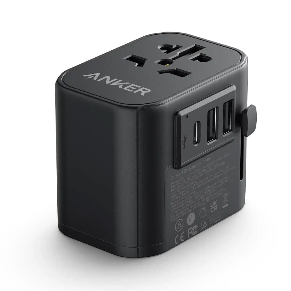Anker Power Extend USB-C Travel Adapter 30W B2B A9212K11 - Black