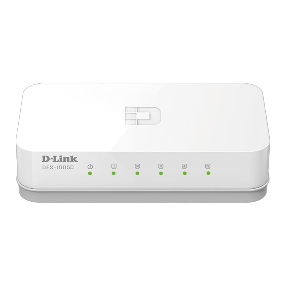 D-Link Desktop Switch - 5-Port 10/100 MBPS (DES-1005C)