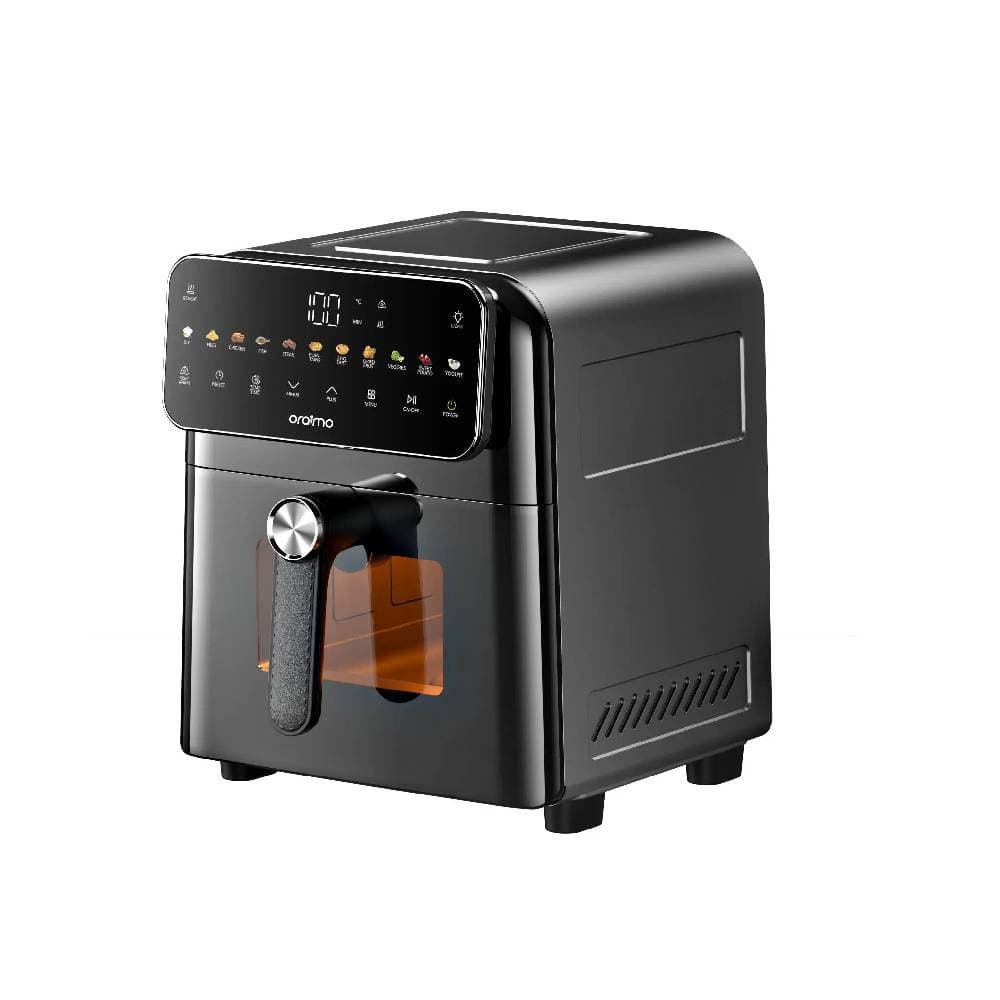 Oraimo Air Fryer NutriFry S1 OilFree 1500 Watt  - 6 Liter -  Digital Touch Screen - All Metal Build - Black - OAF261A
