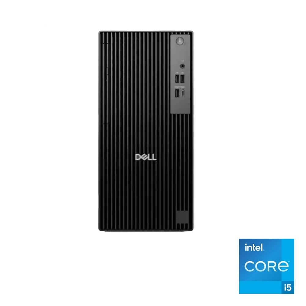 Dell Pro Tower QCT1250 - Intel® Core™ i5-14500 - 8GB - 512GB SSD - Intel® Graphics - Ubuntu - Mouse+Keyboard - 5JWG9D4 - Black