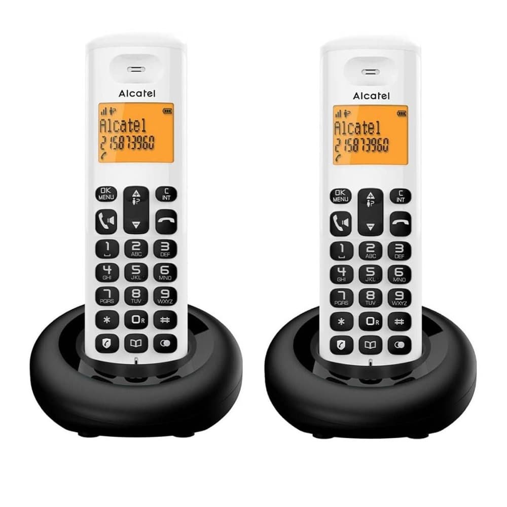 Alcatel Wireless Telephone Duo - E260 - White