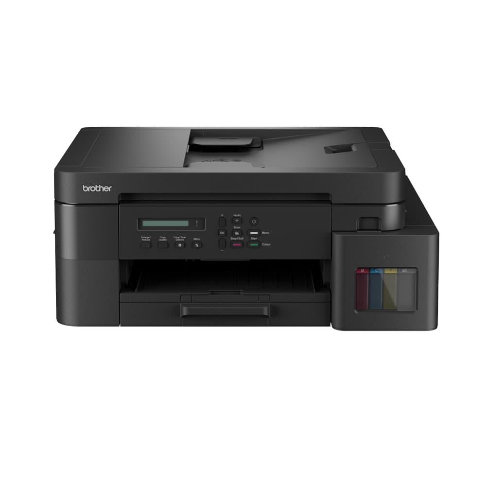 Brother Wireless All In One Ink Tank Printer, DCP-T830DWr - Black