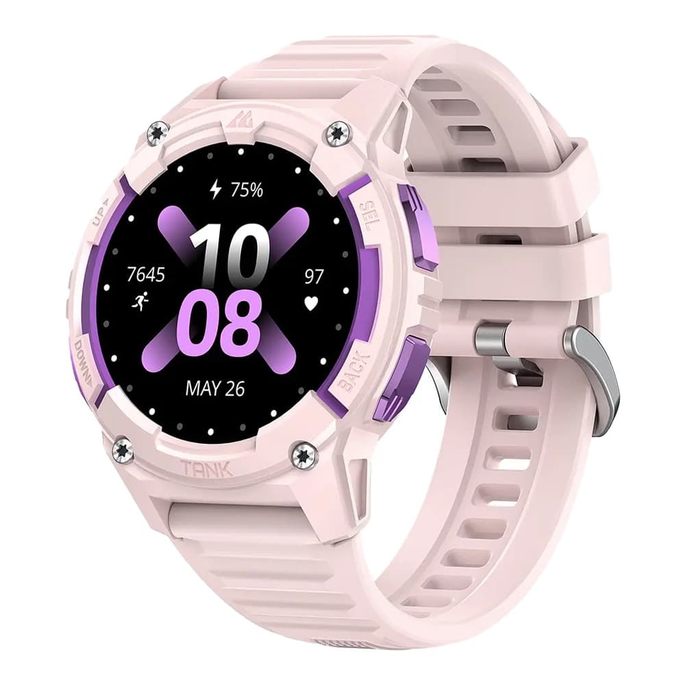 Kospet Tank S2 Smartwatch Single Band - Violet Pink