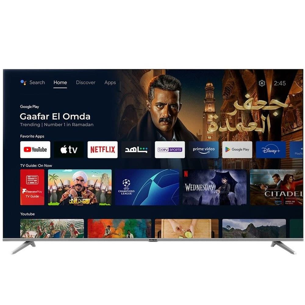 Fresh TV 60 Inches UHD QLED Smart - 60MUQ433G - 21040