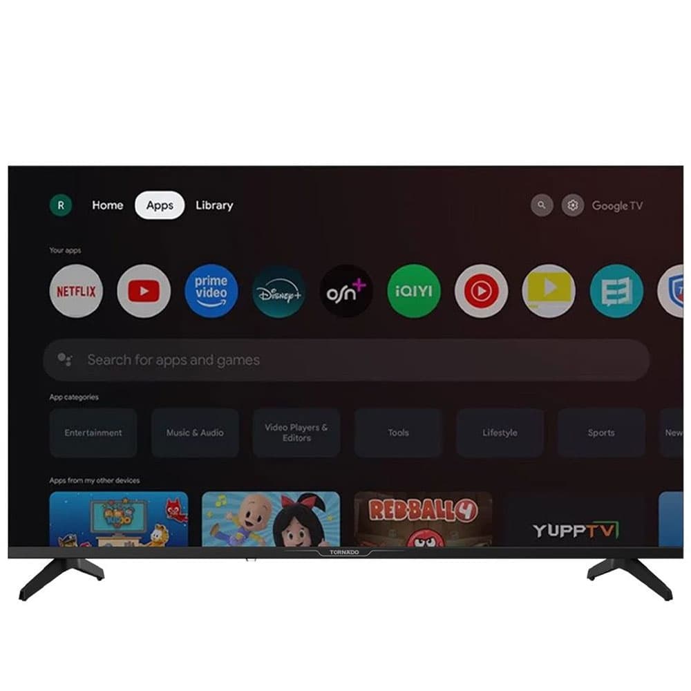 تورنيدو تليفزيون 32 بوصة HD سمارت - بدون أطار ريسيفر داخلي - 32EA6500E