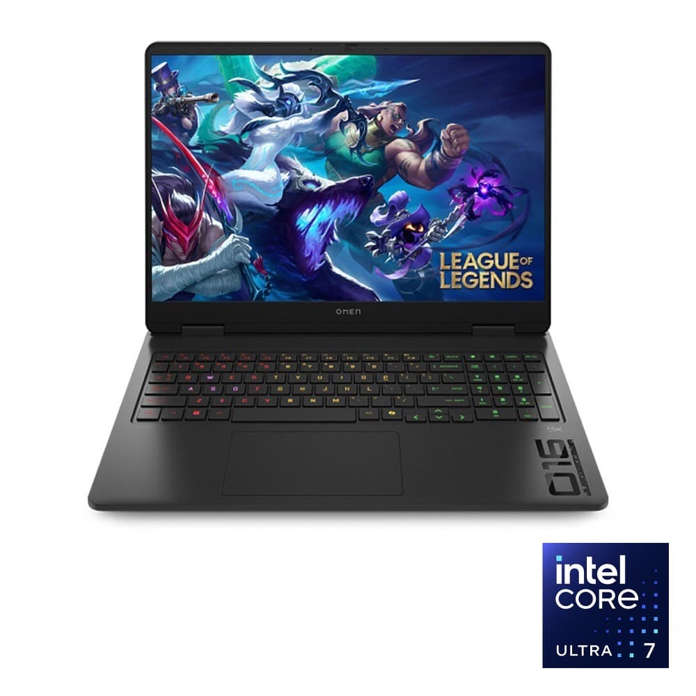 HP OMEN 16-am0026ne Laptop - Intel® Core™ Ultra 7-255H - 16GB - 512GB SSD - NVIDIA® GeForce RTX™ 5050 8GB - 16" 2K 144Hz - Win11 - Black