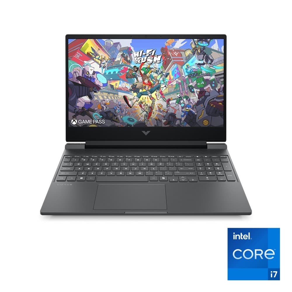 HP Victus 15-fa2092ne Laptop - Intel® Core™ i7-13650HX - 16GB - 512GB SSD - NVIDIA® GeForce RTX™ 4050 6GB - 15.6 FHD 144Hz - Win11 - Silver