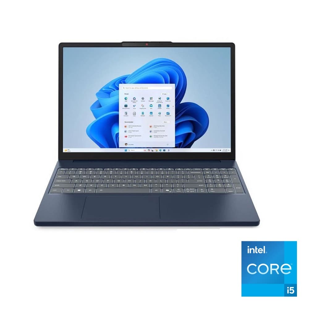 لينوفو ايديا باد Slim 3 15IRH10 لاب توب - انتل® كور™ i5-13420H - رامات 16جيجا بايت - هارد ديسك 512 جيجا بايت SSD - جرافيك Intel® UHD Graphics - شاشة 15.3" WUXGA بوصه 60 هرتز - ازرق