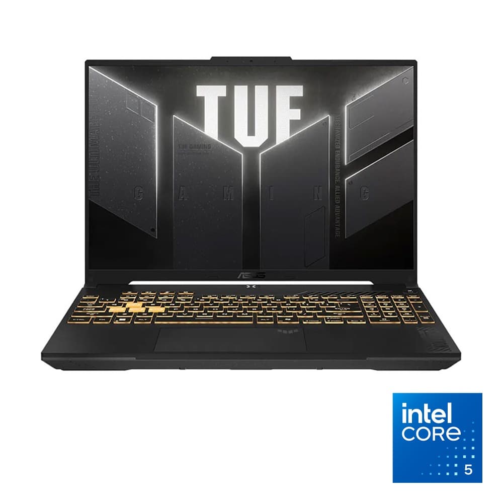 ASUS TUF Gaming F16 FX607VJ-RL805W Laptop - Intel® Core™ 5-210H - 8GB - 512GB SSD - NVIDIA® GeForce RTX™ 3050 6GB - 16" FHD+ 144Hz - Win11 - Mecha Gra