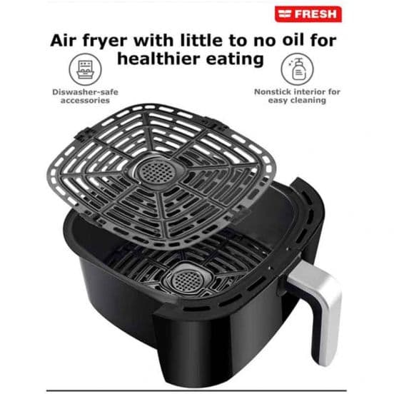 Fresh | Digital Air Fryer, 5.5L, 1800W - Black, AFF1800B
