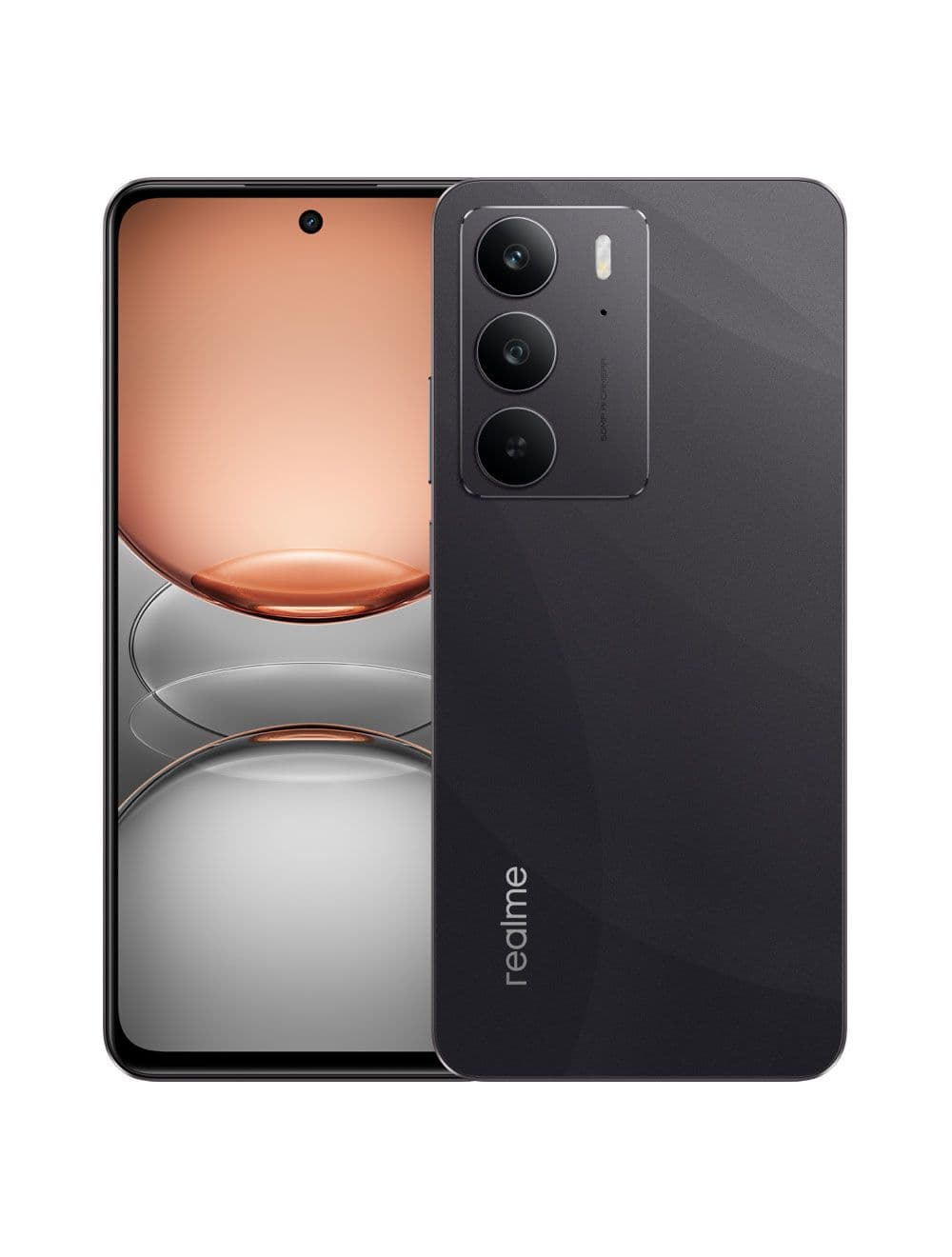 ريلمى C75 - رامات 8 جيجا - 128 جيجا بايت - أسود